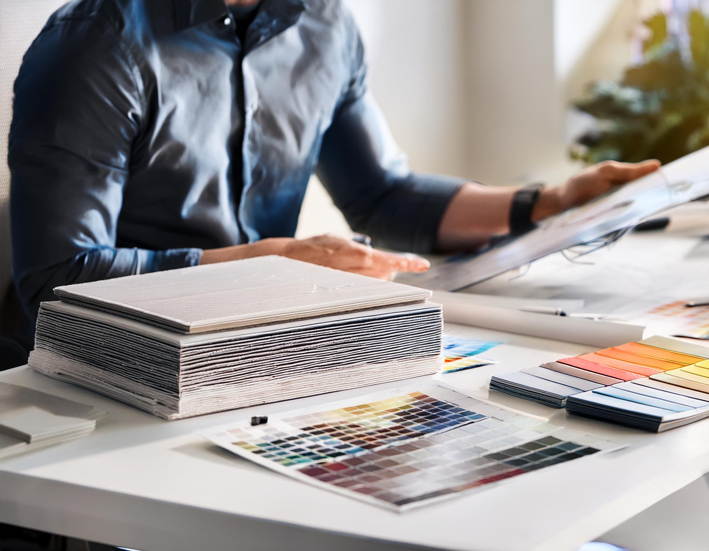 Steuerberatung Dokumente auf einem Tisch