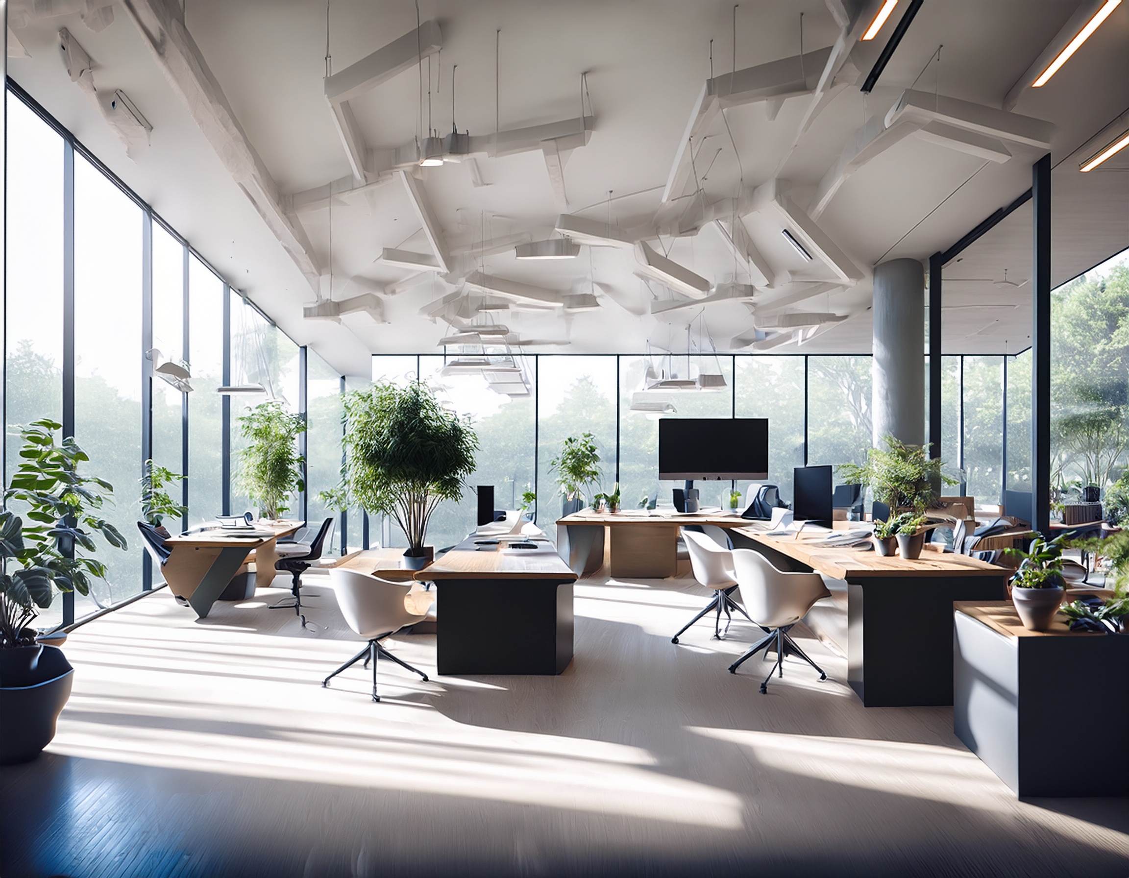 Elegantes Büro einer Steuerkanzlei in Frankfurt am Main